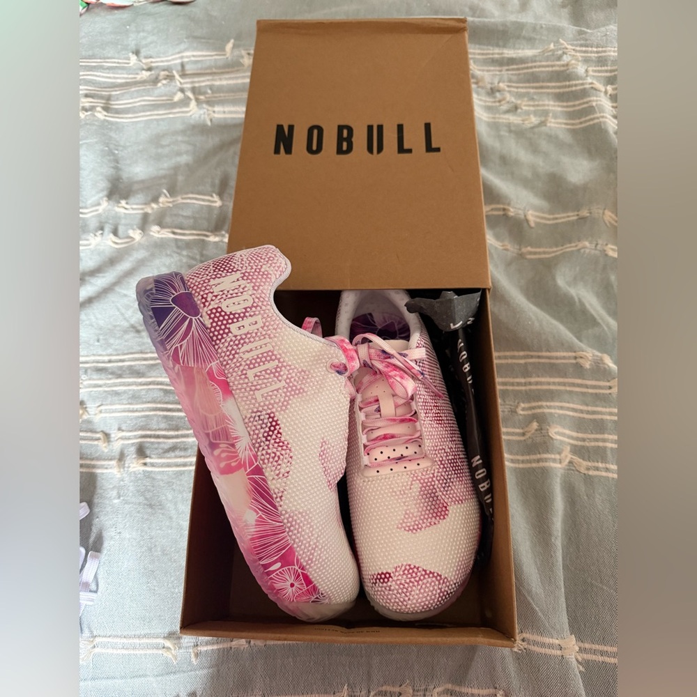NOBULL Women's Pink and Purple Training Shoes